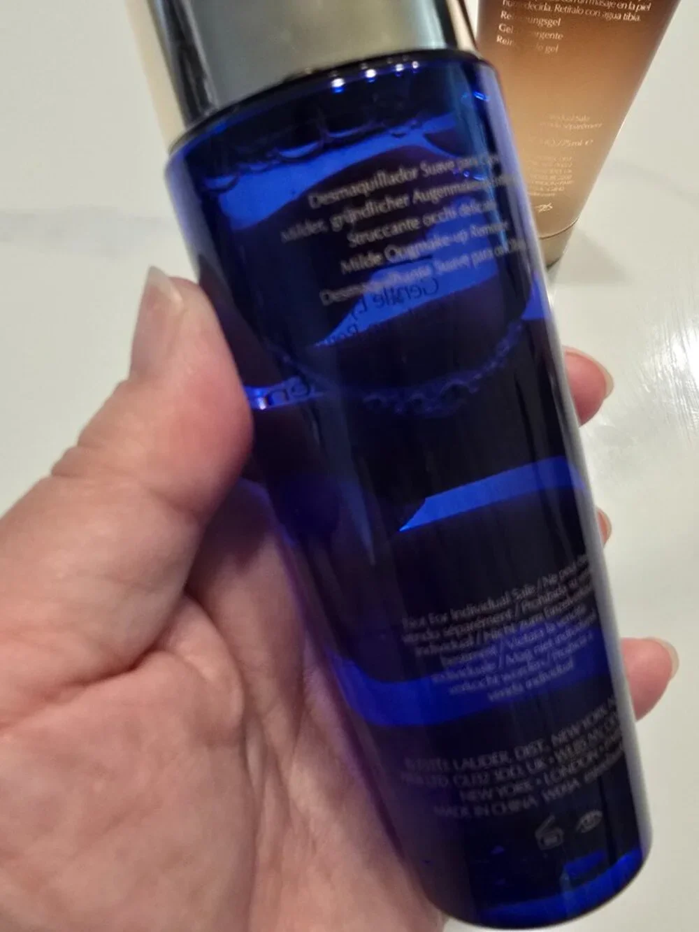 Estee Lauder Cleansing Duo: Eye Makeup Remover 100ml + Cleansing Gelee 75ml